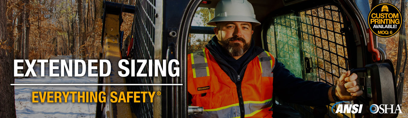 Extended-Sizing (3XL+) | ANSI Tested & OSHA Compliant