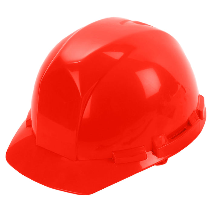KwikSafety RED SHELL Hard Hat Type 1 Class C ANSI OSHA Compliant Standard Cap Style PPE - KwikSafety
