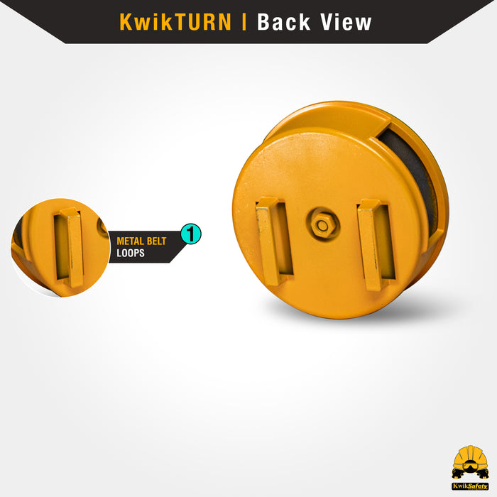 KwikSafety TIKO Tie Wire Reel Ironworker Lightweight Rebar Tie Reel Aluminum Tool W/ Belt Loop Holder for Quick Draw Rebar | Model No.: KS7770 - KwikSafety