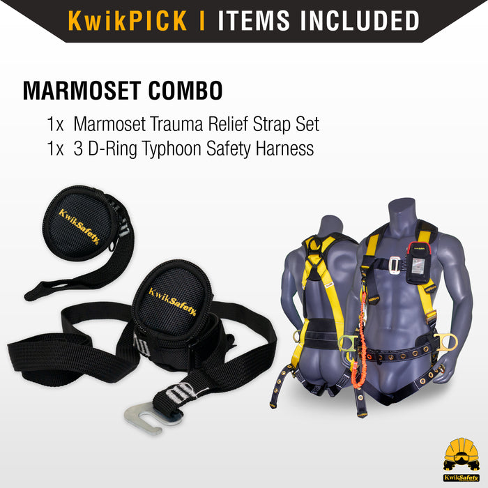 KwikSafety MARMOSET Lightweight Fall Arrest Trauma Straps - Model No.: KS7722 - KwikSafety