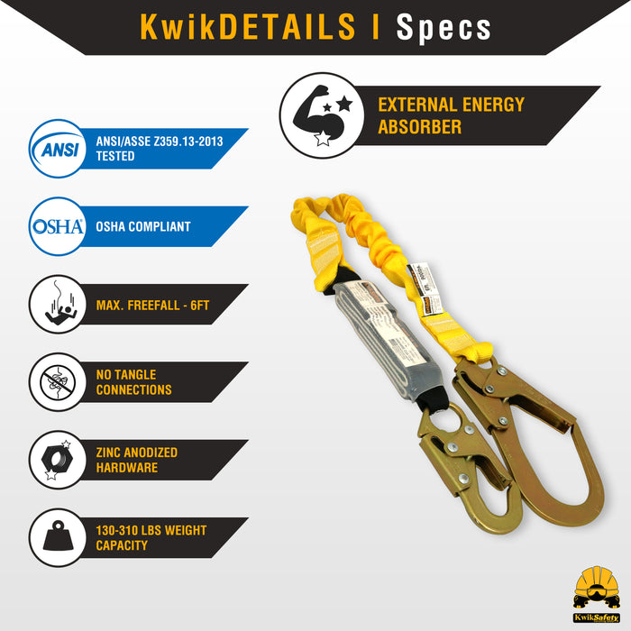 KwikSafety | BOA Safety Lanyard | Product Specifications