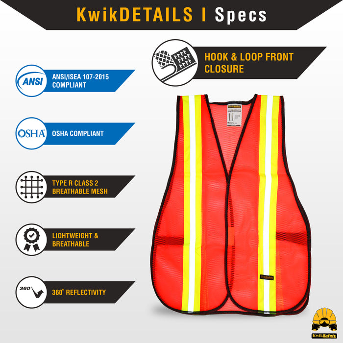 KwikSafety | Universal Breakaway Safety Vest | Product Specifications
