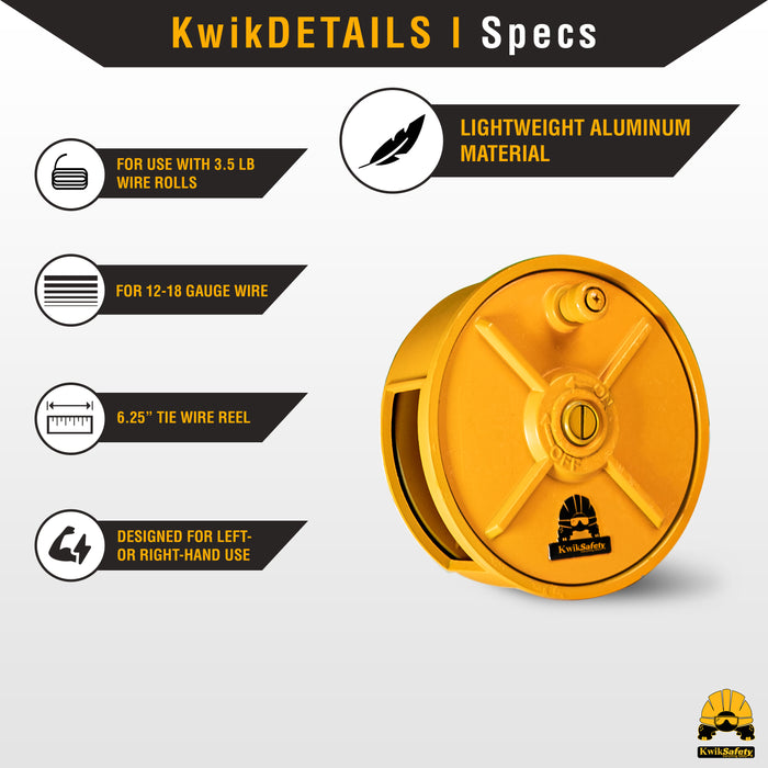 KwikSafety | Tiko Tie Wire Reel Ironworker Gear | Product Specifications