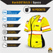 KwikSafety DUCHESS Safety Vest for Women [10 POCKETS] Class 3 ANSI Tested OSHA Compliant Hi Vis Mesh Slim Fit Work Gear - Model No.: KS3335 - KwikSafety