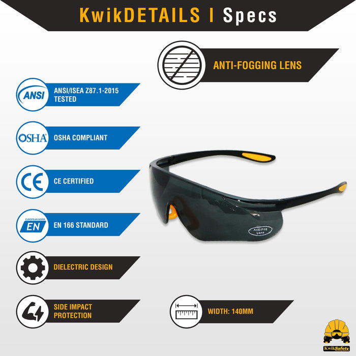 KwikSafety | Gecko Eyes Safety Glasses | Product Specifications