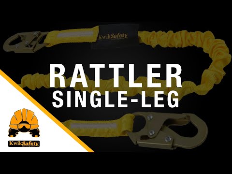 KwikSafety | Rattler Single-Leg Safety Lanyard | Product Video | Features & Highlights