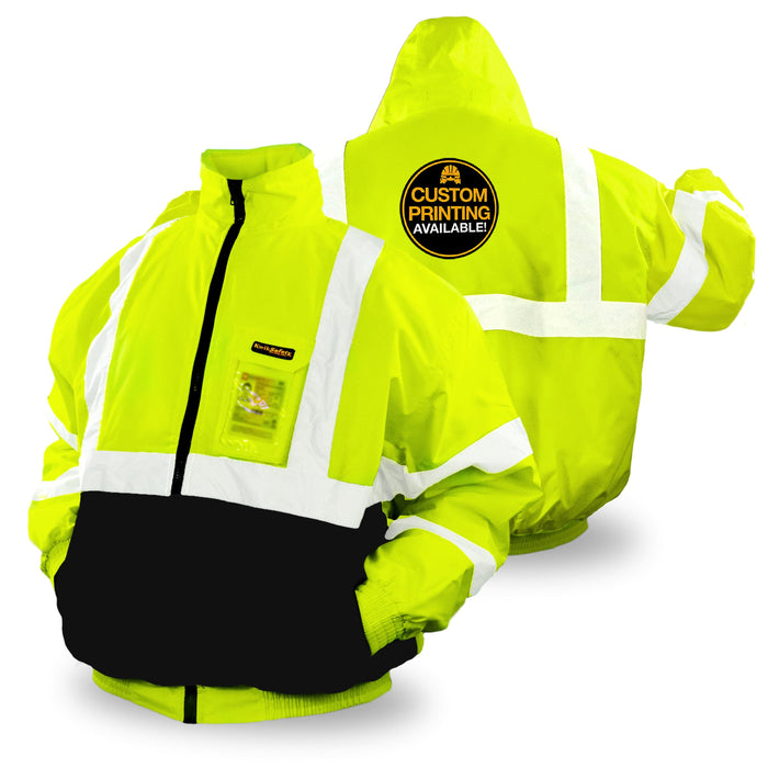 KwikSafety INVESTIGATOR ANSI Class 3 iPocket Bomber Safety Jacket - Model No.: KS5513 - KwikSafety