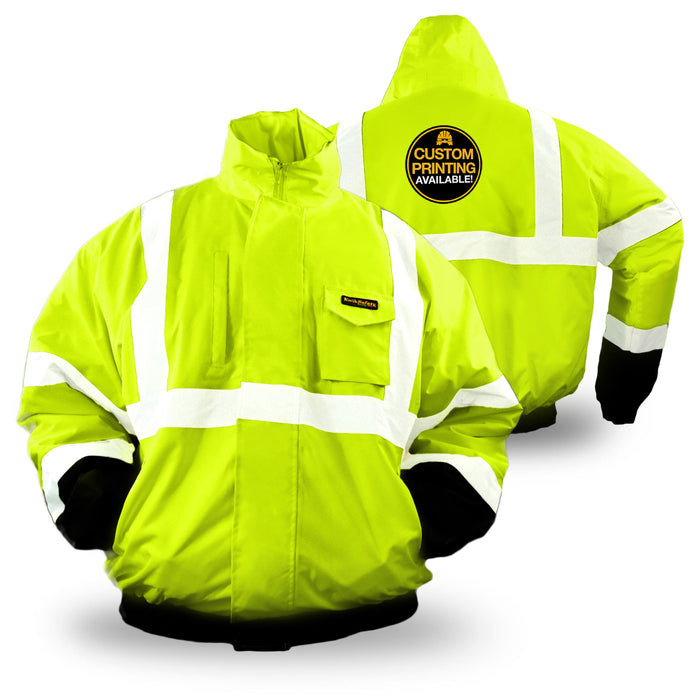 KwikSafety GUARD ANSI Class 3 Bomber Safety Jacket - Model No.: KS5514 - KwikSafety
