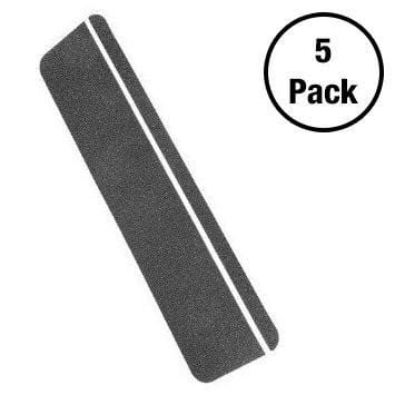 KwikSafety 6"x24" Black Anti Slip Stair Tread Pack - KwikSafety