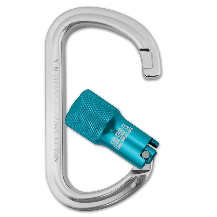 KwikSafety Twist Locking Aluminium Carabiners by KwikSafety - 50 Pieces - KwikSafety