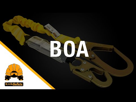 KwikSafety | BOA 6' Single-Leg Safety Lanyard | Product Video | Features & Highlights