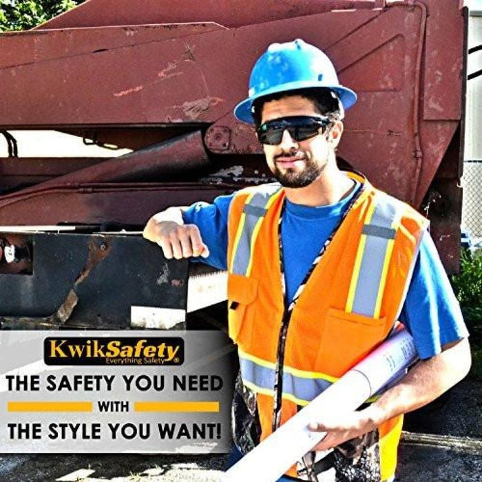 KwikSafety Camouflage Hi Vis Reflective ANSI PPE Surveyor Class 2 Safety Vest - KwikSafety