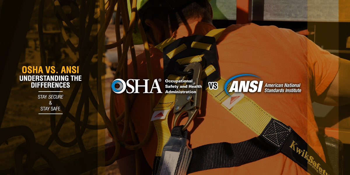 Osha Ii OSHA vs. ANSI - Understanding the Differences — KwikSafety