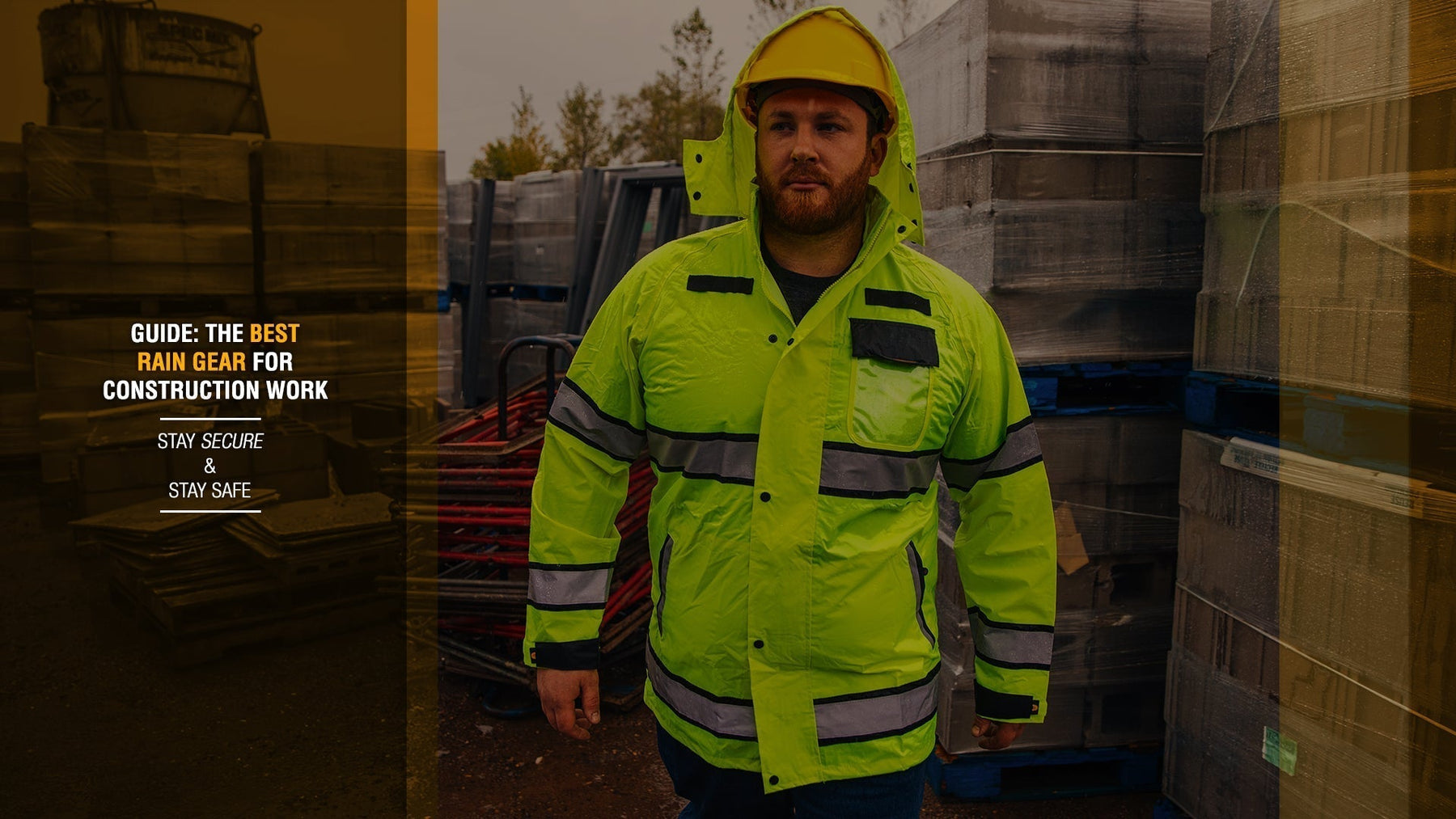 Guide: The Best Rain Gear For Construction Work
