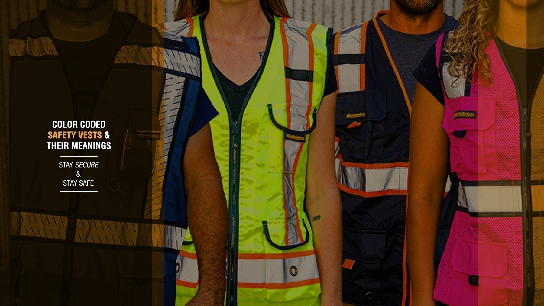 What Each Safety Vest Color Means on the Jobsite