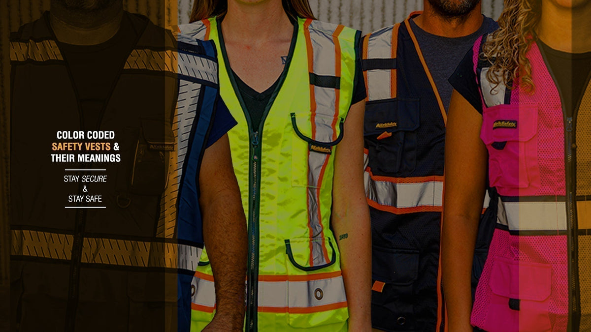 What Each Safety Vest Color Means on the Jobsite — KwikSafety
