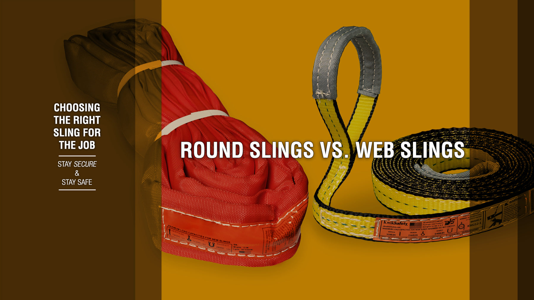 Round Slings vs. Web Slings