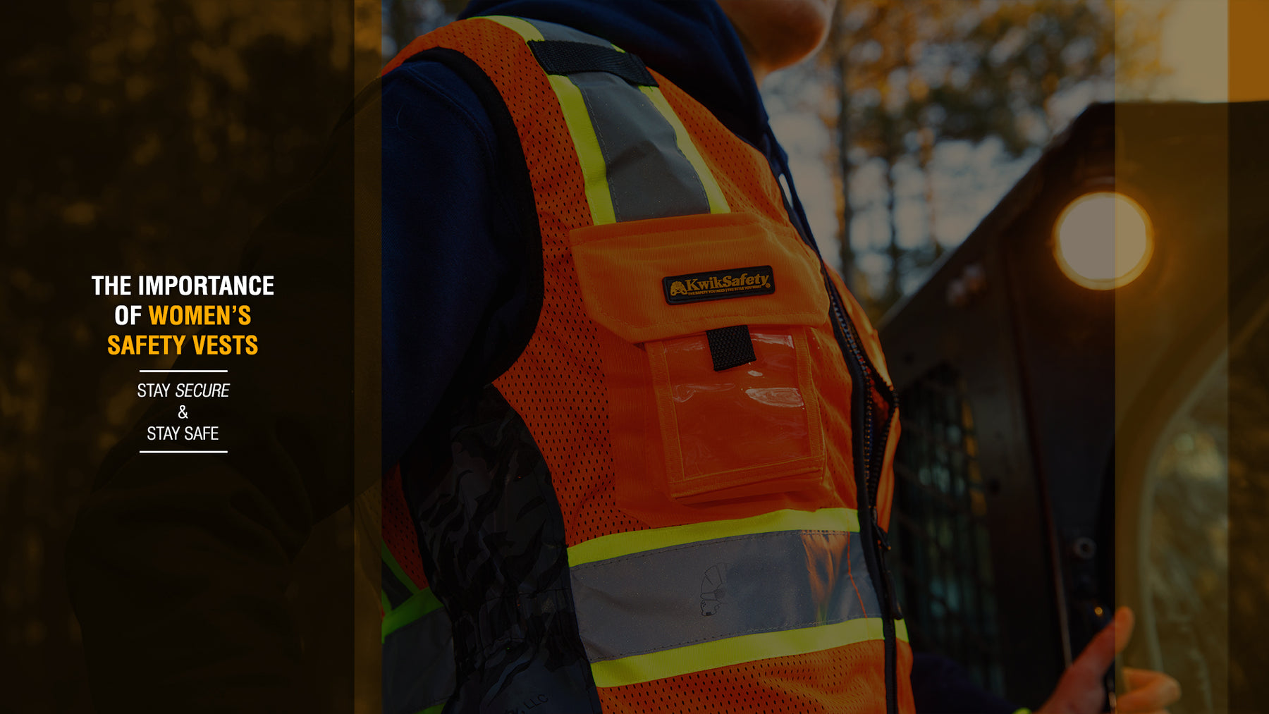 The Importance of Tailored Women's Hi-Vis Safety Vests