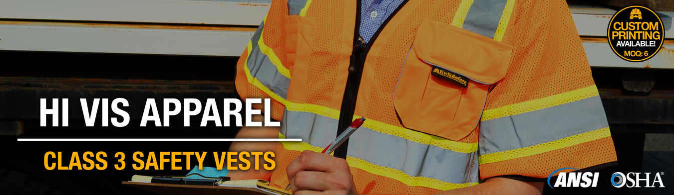 Class 3 Safety Vests