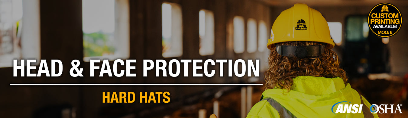 ANSI & OSHA Safety Durable Premium Safety Hard Hat Helmets