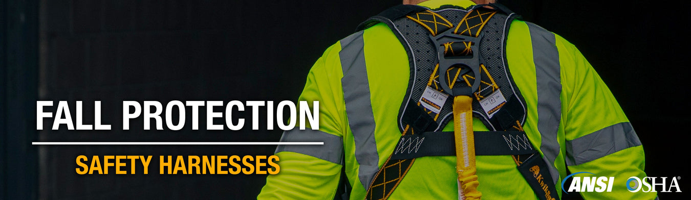 ANSI & OSHA Industry Standard Safety Harnesses