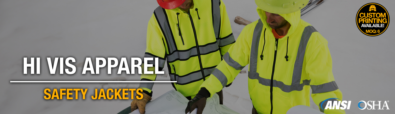High Visibility Safety Work Jackets KwikSafety
