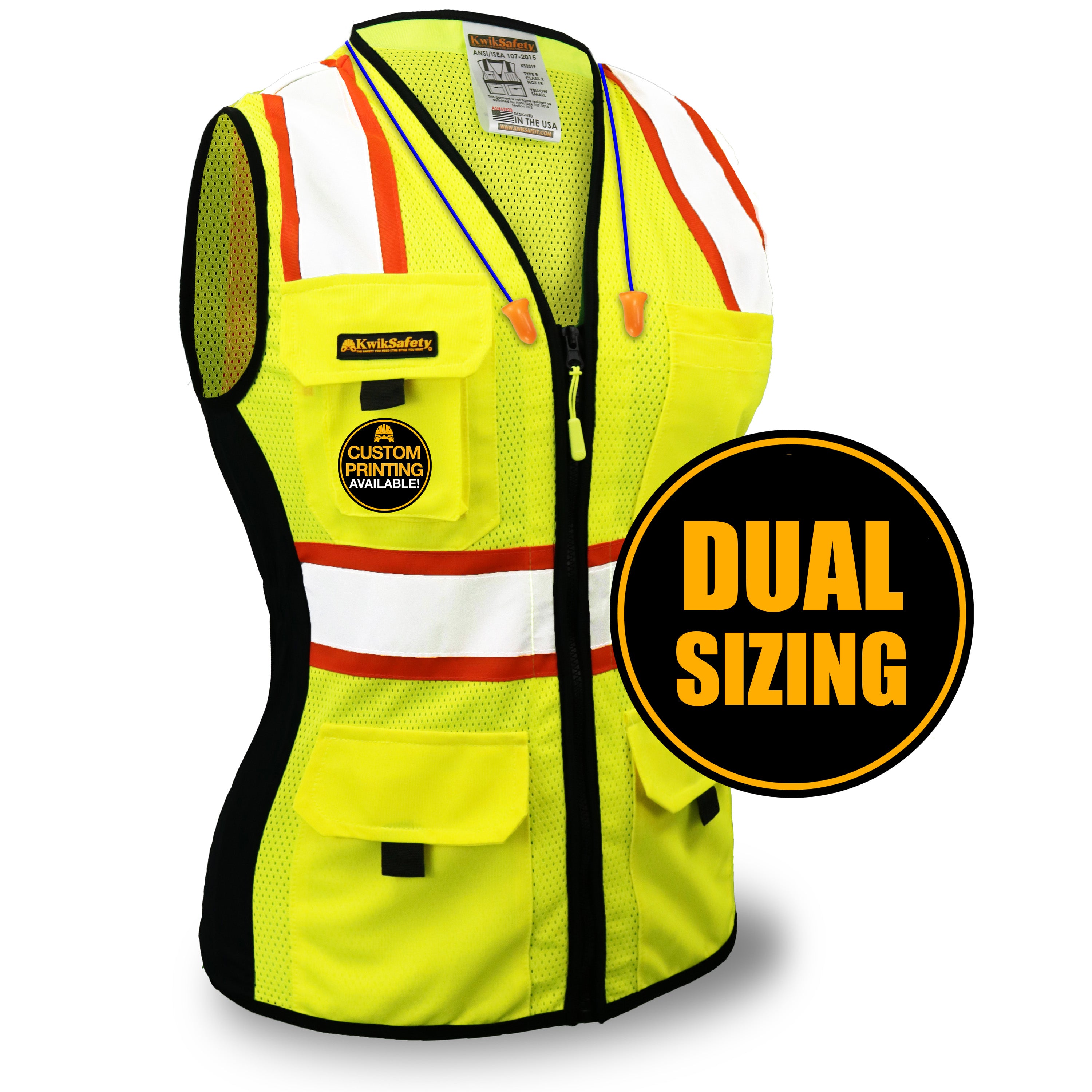 【新品未使用品】UTMB2024 Finisher's vest Pyramex Women's Cinch Fit RVZF61 Series Safety Vest – PK Safety