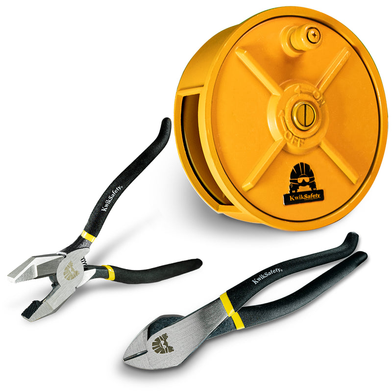 KwikSafety PINZA Ironworker Pliers Heavy Duty Side Cutter & Diagonal Cutter Pliers - Model No.: KS7781 & KS7782 - KwikSafety