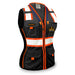 KwikSafety BLACK WIDOW Safety Vest for Women (SNUG-FIT) 9 Pockets Premium ANSI Class Unrated Slim Fitted Work Gear - Model No.: KS3319BW - KwikSafety