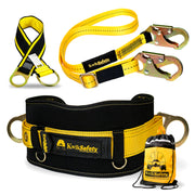 KwikSafety BEAVER TAIL Safety Belt OSHA Compliant 2D Ring Back Support - Model No.: KS6101 - KwikSafety