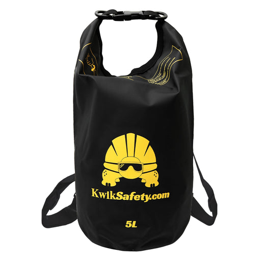 KwikSafety DRY BAG (5L, 10L, 20L) PVC & Fabric, Waterproof, Lightweight, Roll-Top Closure - Model No.: KS1111 - KwikSafety