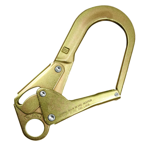 KwikSafety BOND N-3630 Rebar Hook (DOUBLE-LOCKING) Heat Treated Forged Steel Connector PPE Fall Arrest Hardware - KwikSafety