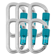 KwikSafety Twist Locking Aluminium Carabiners by KwikSafety - KwikSafety