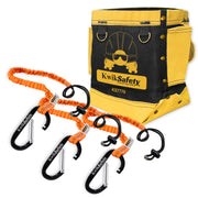 KwikSafety TENTACLE Light Duty Retractable Bungee Tool Lanyard w/ Carabiner Clip - Model No.: KS7901 - KwikSafety