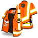 KwikSafety GODFATHER Safety Vest (Cushioned Collar) Class 3 ANSI Tested OSHA Compliant Hi Vis Reflective PPE Surveyor - Model No.: KS3310C3 - KwikSafety