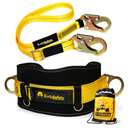 KwikSafety BEAVER TAIL Safety Belt OSHA Compliant 2D Ring Back Support - Model No.: KS6101 - KwikSafety