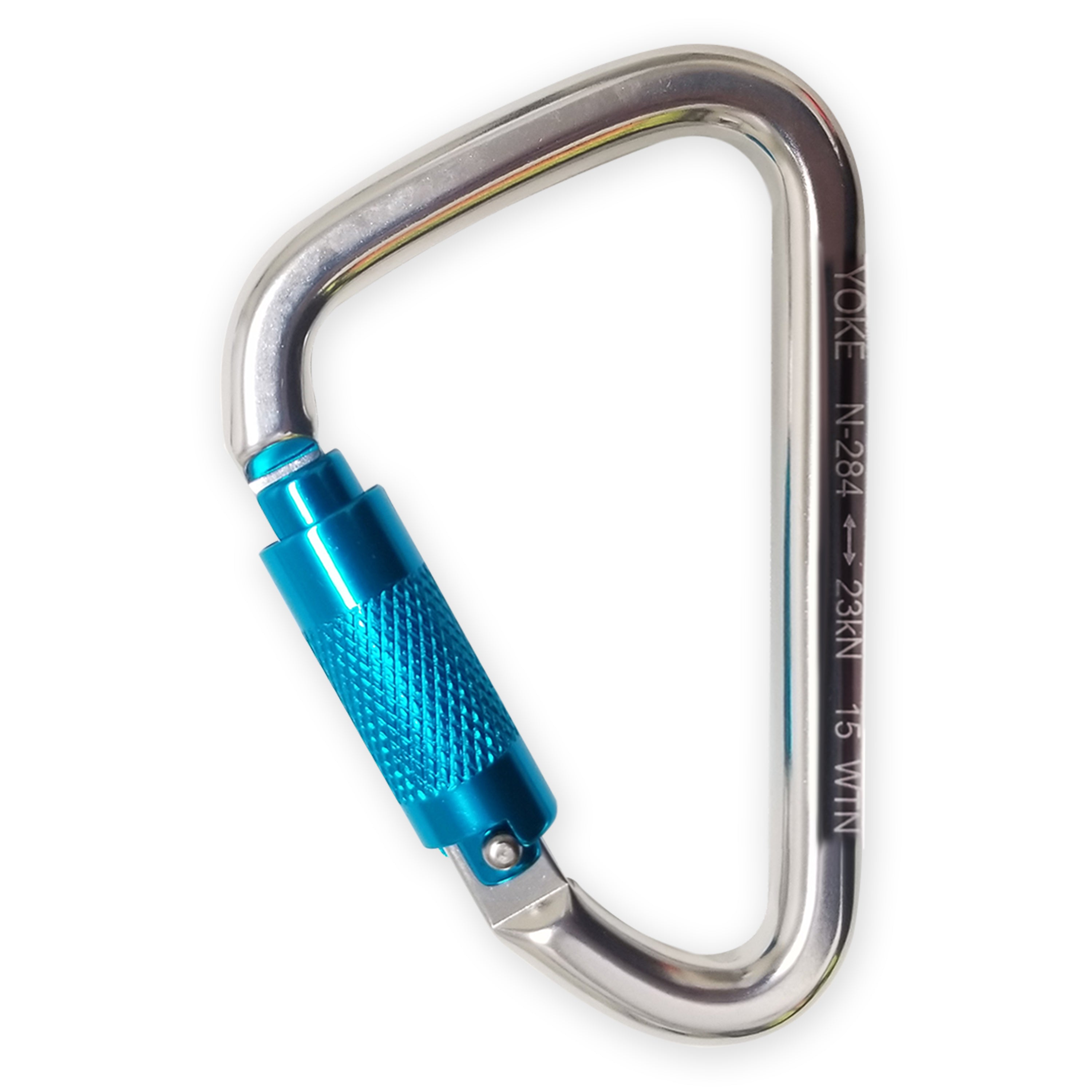 Twist Locking Carabiner | Aluminum - KwikSafety