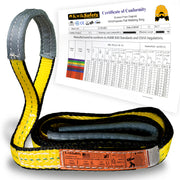 KwikSafety MIGHTY SUMO Type 3 Poly Web Lifting Slings - Model No.: KS8801 - KwikSafety