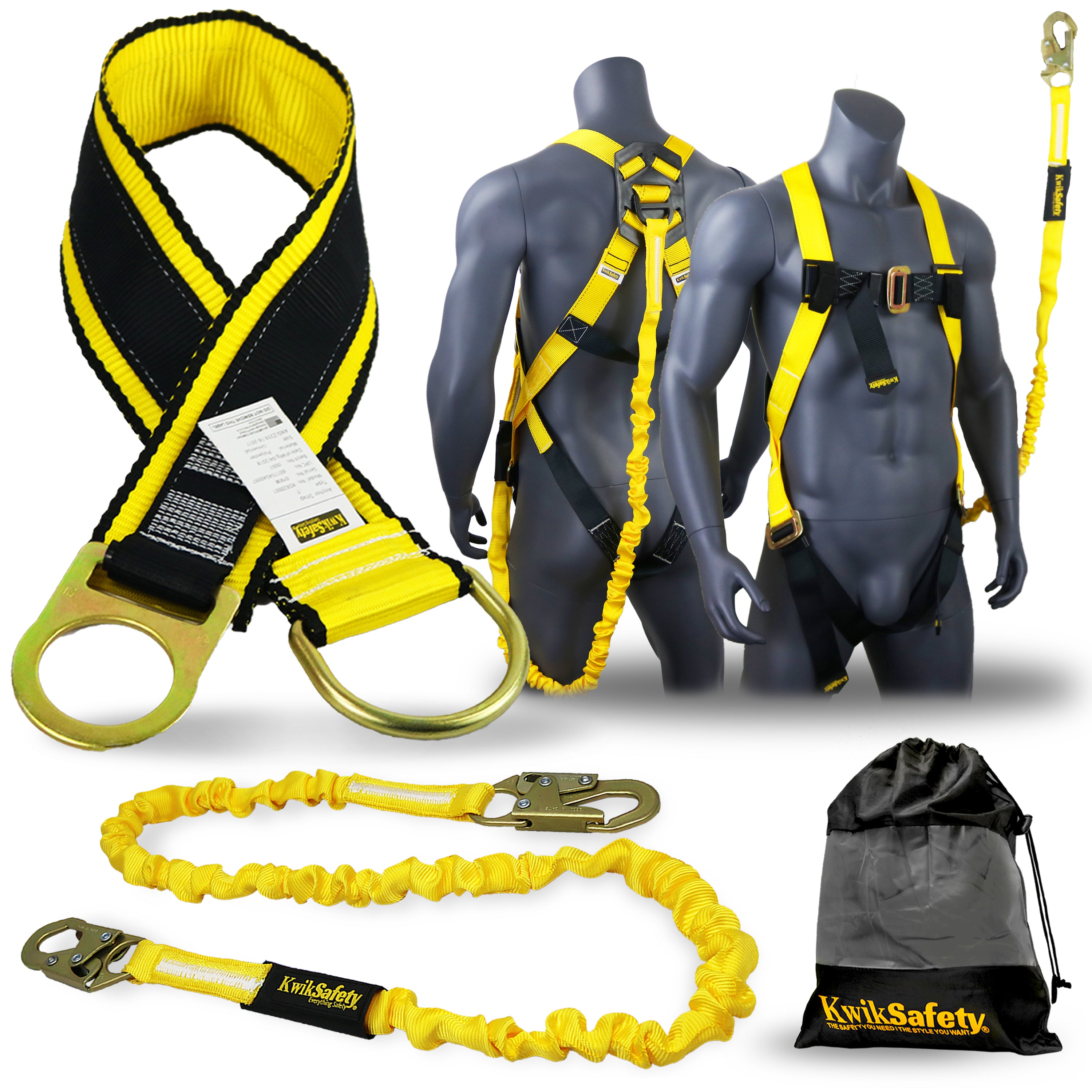 KwikSafety GIBBON GRIP 3 ft. Fall Protection Anchor