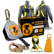 KwikSafety 20' COBRA CABLE Self Retracting Lifeline ANSI Class 1 SRL - Model No.: KS7933 - KwikSafety