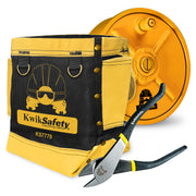 KwikSafety RedIRON Bolt Bag HEAVY-Duty Canvas Double Reinforced Stitching Ironworker Bag - Model No.: KS7779 - KwikSafety