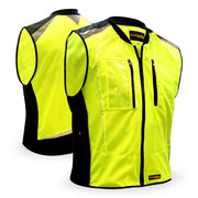 KwikSafety MOTO Safety Vest (LED LIGHT STRIPS) Recreational Motorcycle & Cycling Vest - Model No.: KS3320 - KwikSafety
