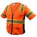 KwikSafety CHIEF Hi Vis Reflective ANSI PPE Surveyor Class 3 Safety Vest - KwikSafety