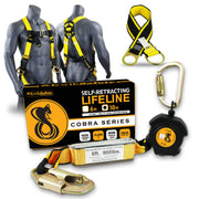 KwikSafety 10' COBRA WEB Self Retracting Lifeline ANSI Poly SRL - Model No.: KS7912 - KwikSafety