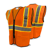 KwikSafety HOT SHOT Hi Vis Reflective ANSI PPE Construction Class 2 Safety Vest - KwikSafety