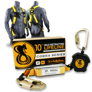 KwikSafety 10' COBRA WEB Self Retracting Lifeline ANSI Poly SRL - Model No.: KS7912 - KwikSafety