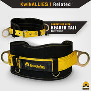 KwikSafety TIKO Tie Wire Reel Ironworker Lightweight Rebar Tie Reel Aluminum Tool W/ Belt Loop Holder for Quick Draw Rebar | Model No.: KS7770 - KwikSafety