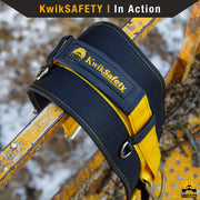 KwikSafety BEAVER TAIL Safety Belt OSHA Compliant 2D Ring Back Support - Model No.: KS6101 - KwikSafety