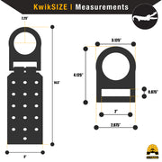 KwikSafety GATOR Temporary Reusable Roof Anchor ANSI Tested OSHA Compliant Roof Safety - Model No.: KS7802 - KwikSafety