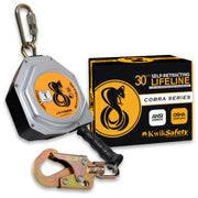 KwikSafety 30' COBRA CABLE Self Retracting Lifeline ANSI Class B SRL - Model No.: KS7934 - KwikSafety